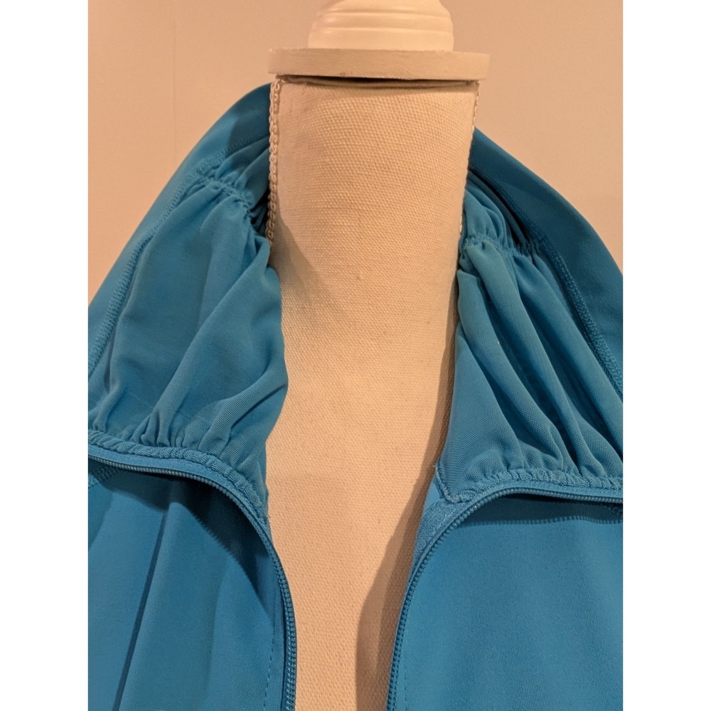 Xersion Women's Track Jacket Full Zip Lightweight Athletic Size Small Blue - Picture 7 of 13